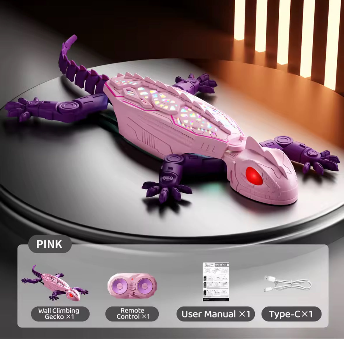 Gecko Rush Remote Control Wall Climbing Lizard Toy – Whisker Wags
