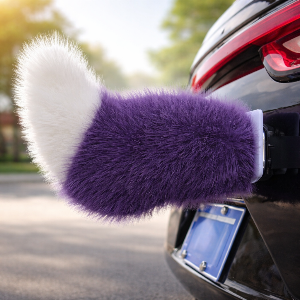 Whisker Wag "Fuzzy Car Tail"