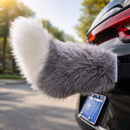 Whisker Wag "Fuzzy Car Tail"