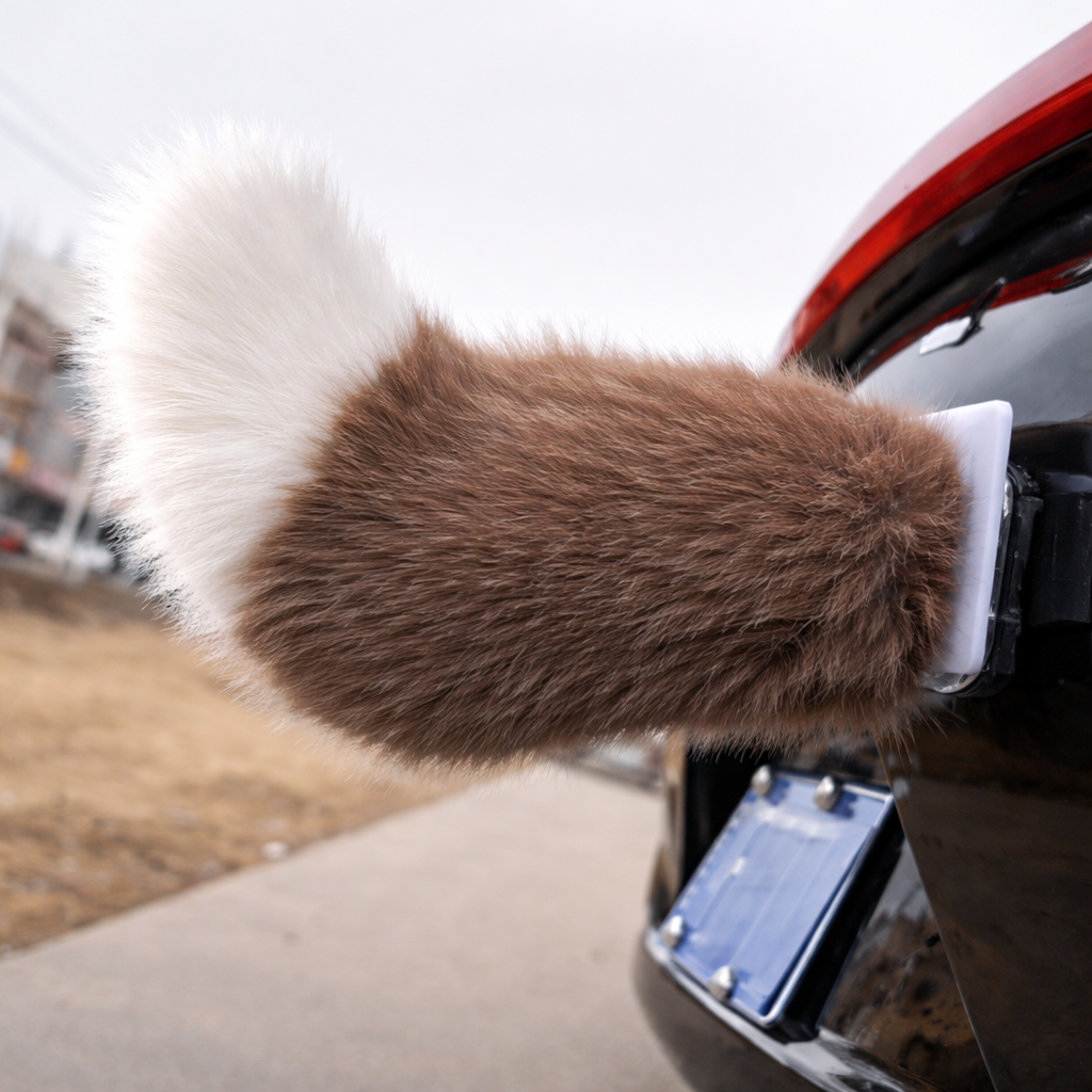 Whisker Wag "Fuzzy Car Tail"