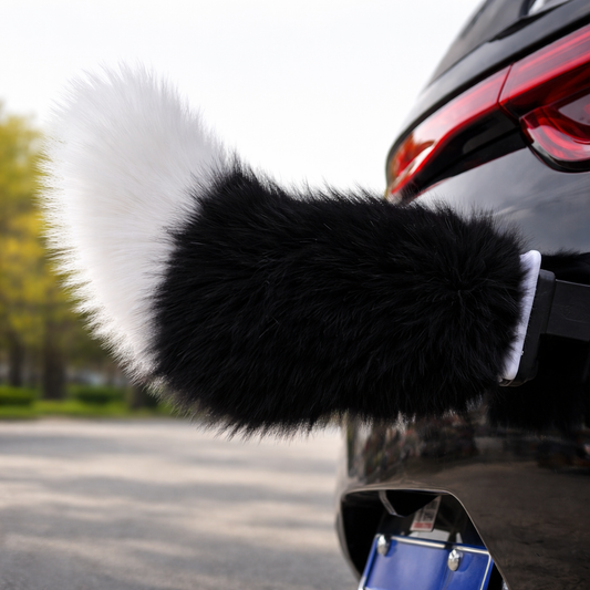Whisker Wag "Fuzzy Car Tail"